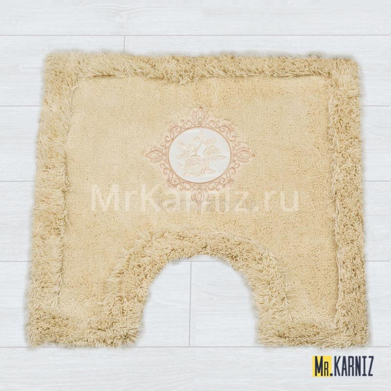 Ковер для туалета Royal бежевый Ковер для туалета Royal бежевый