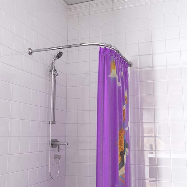 Г-образные карнизы штанги для поддона душа Г-образные карнизы штанги для поддона душа купить с доставкой в Мурманске